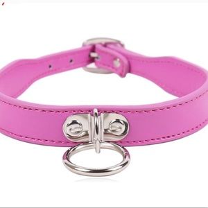 Pink ring collar